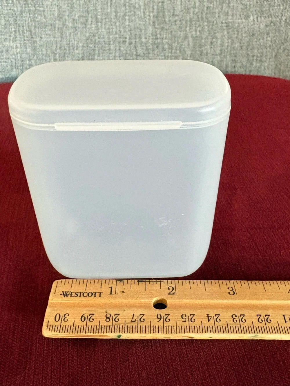 Set of 2 Containers-3.5”x2.5”x1”